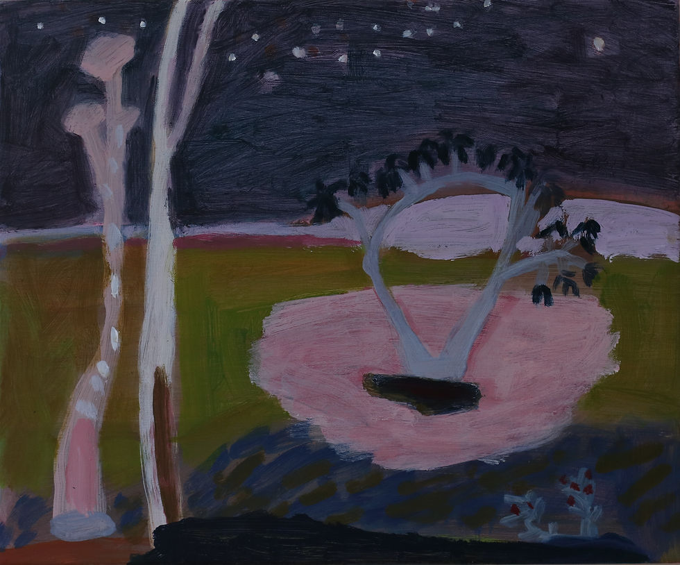 Night with the Heart Tree