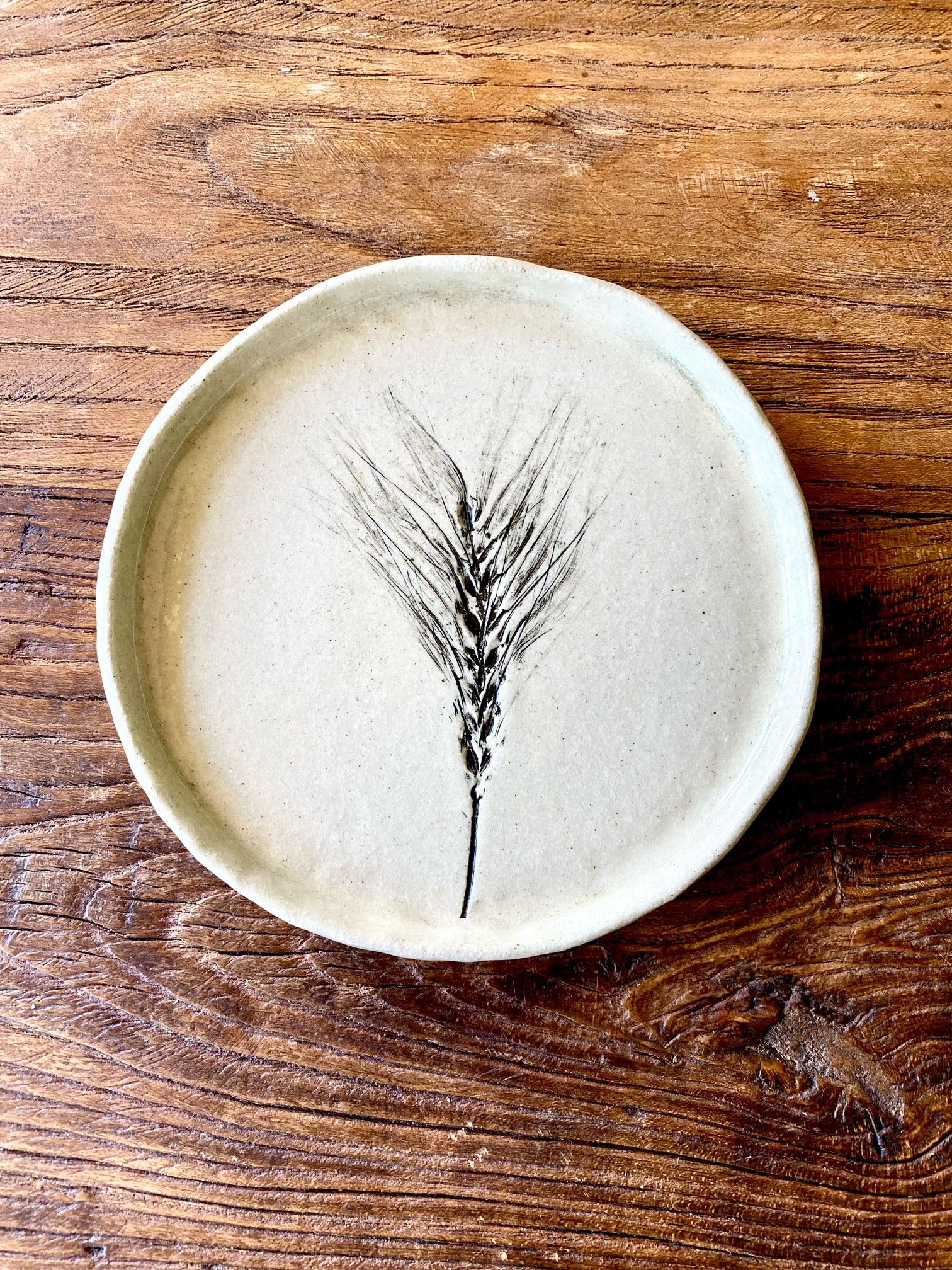 Wheat Round Plate