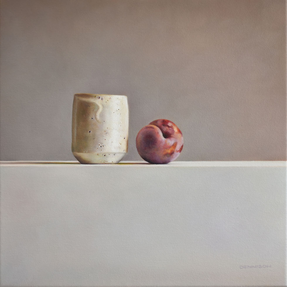 Tumbler and Plum