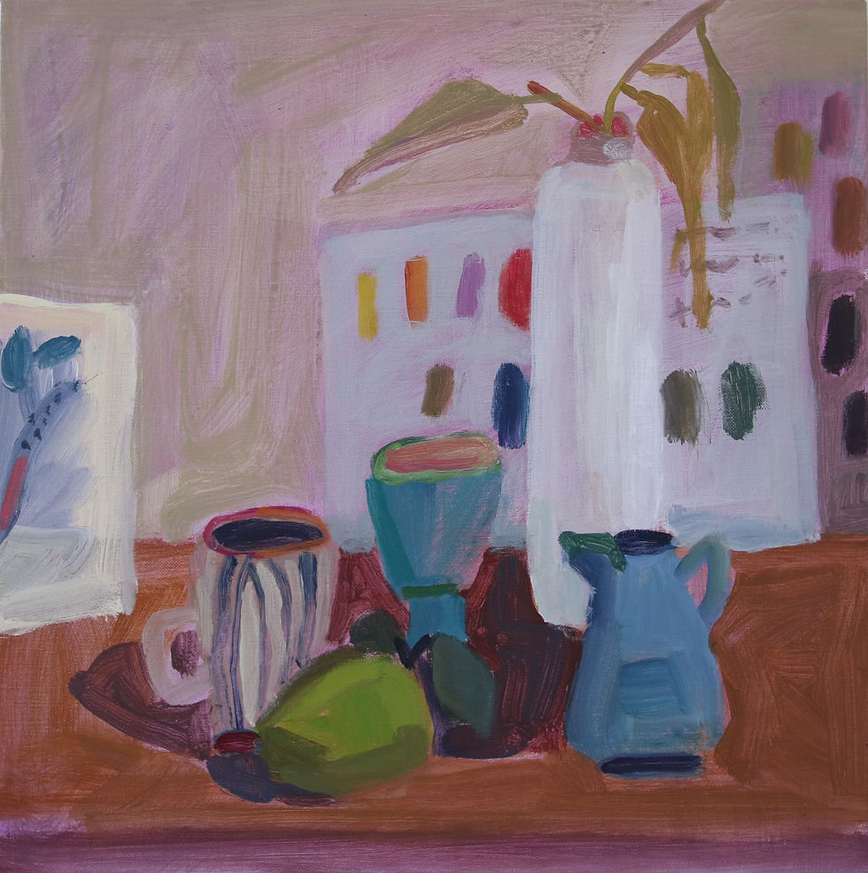 Studio Vessels with Colour Charts