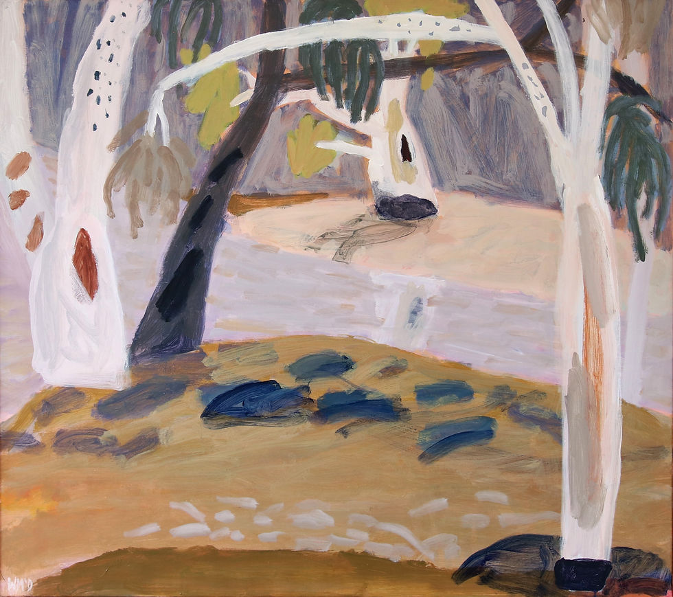 Looking Down to the Big Tree, Edwards Kolety River