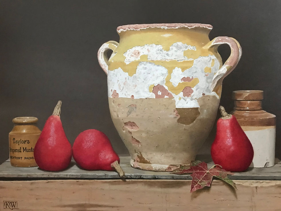 Red Sienna Pears
