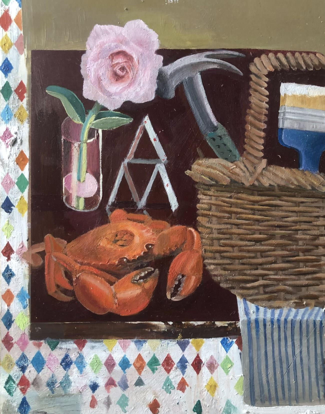 Crab, Rose, Hammer