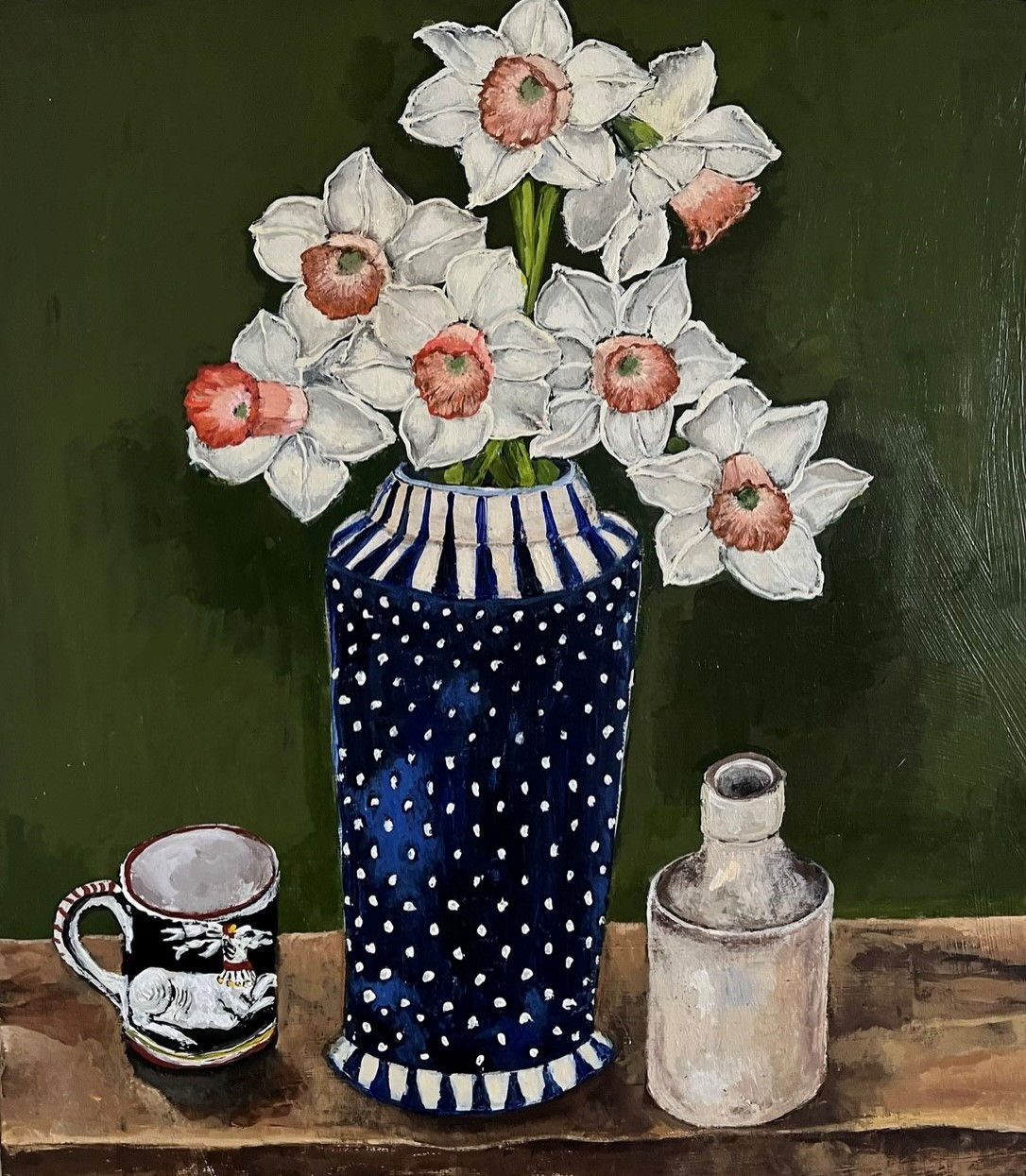 Daffodils and The Sienna Cup