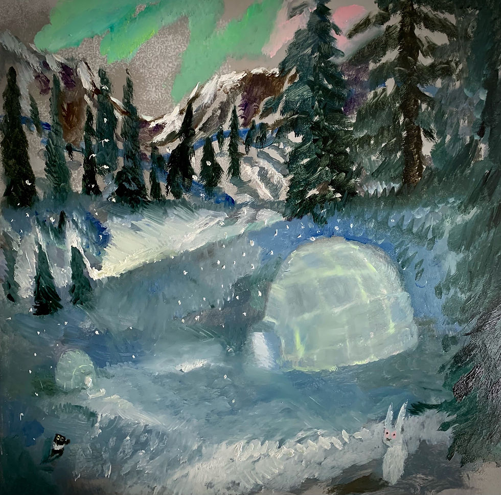 Igloo and Aurora