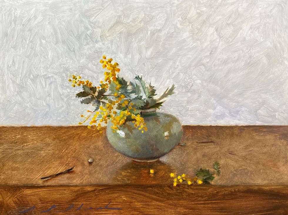 Wattle in Celadon