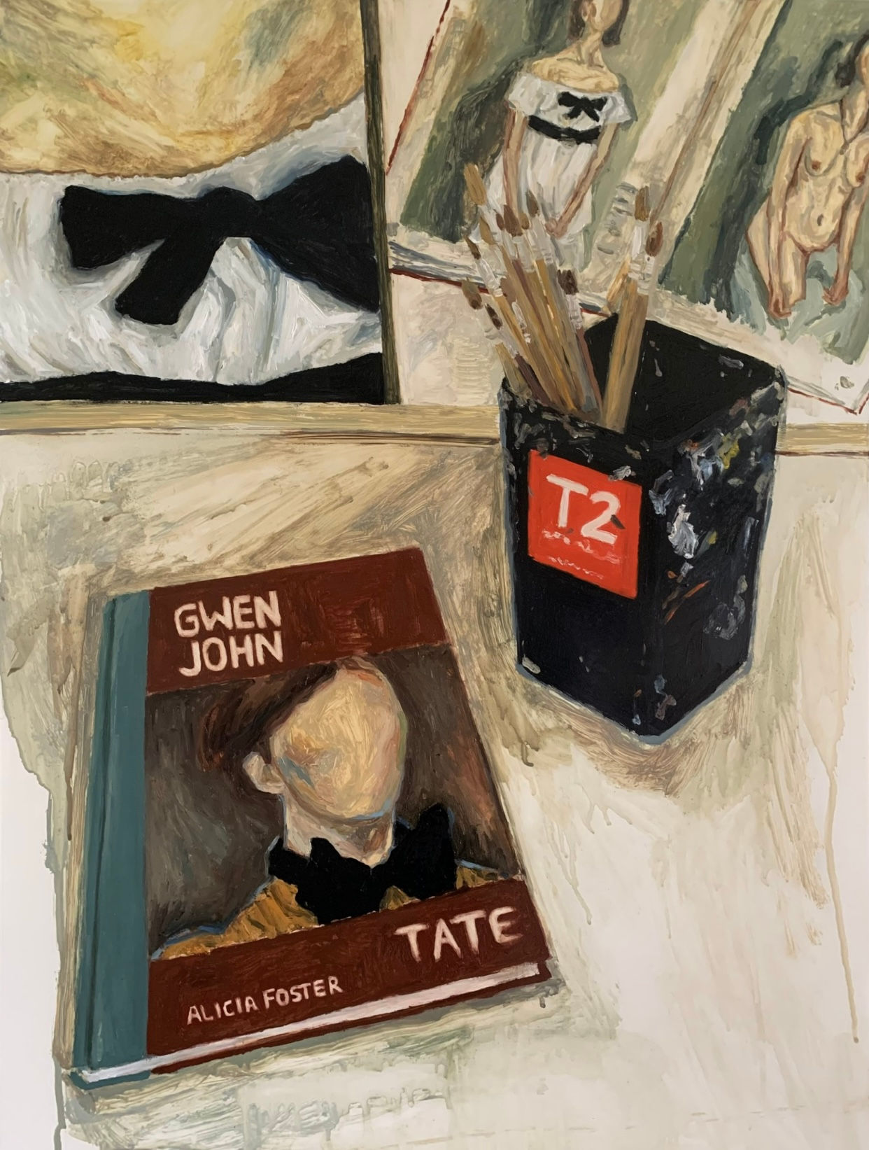 The Book and The Brushes