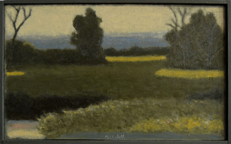 Landscape with Marsh Grass and Trees