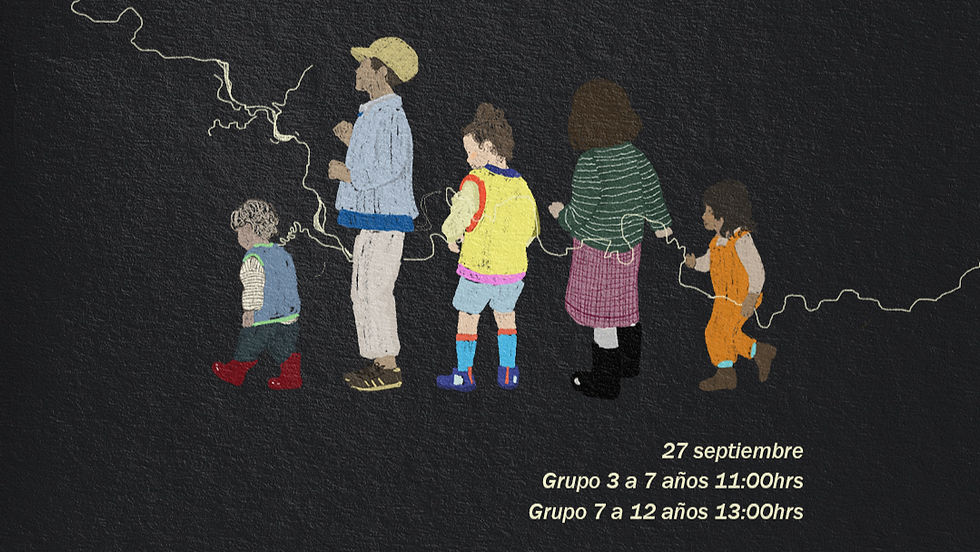 Recorrido infantil "Había olvidado como se veía el horizonte perdiéndose en el cielo"