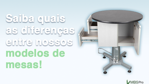 Conheça os diferentes tipos de mesa para tosa