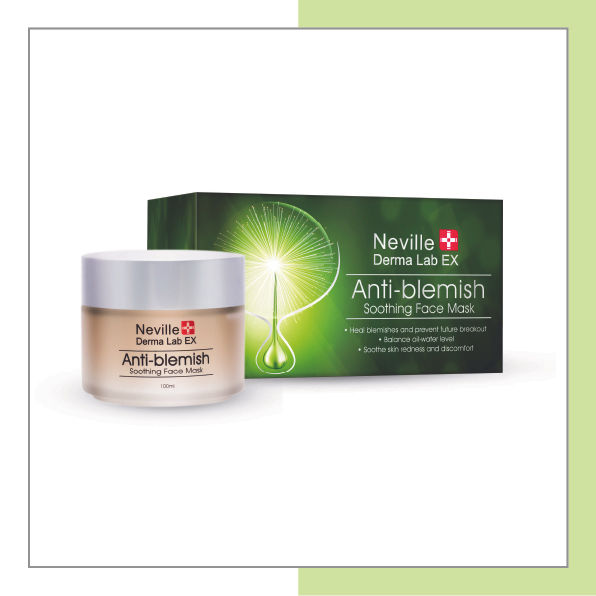 NE-115 Anti-blemish Soothing Face Mask (100ml) 抗痘舒緩降紅面膜