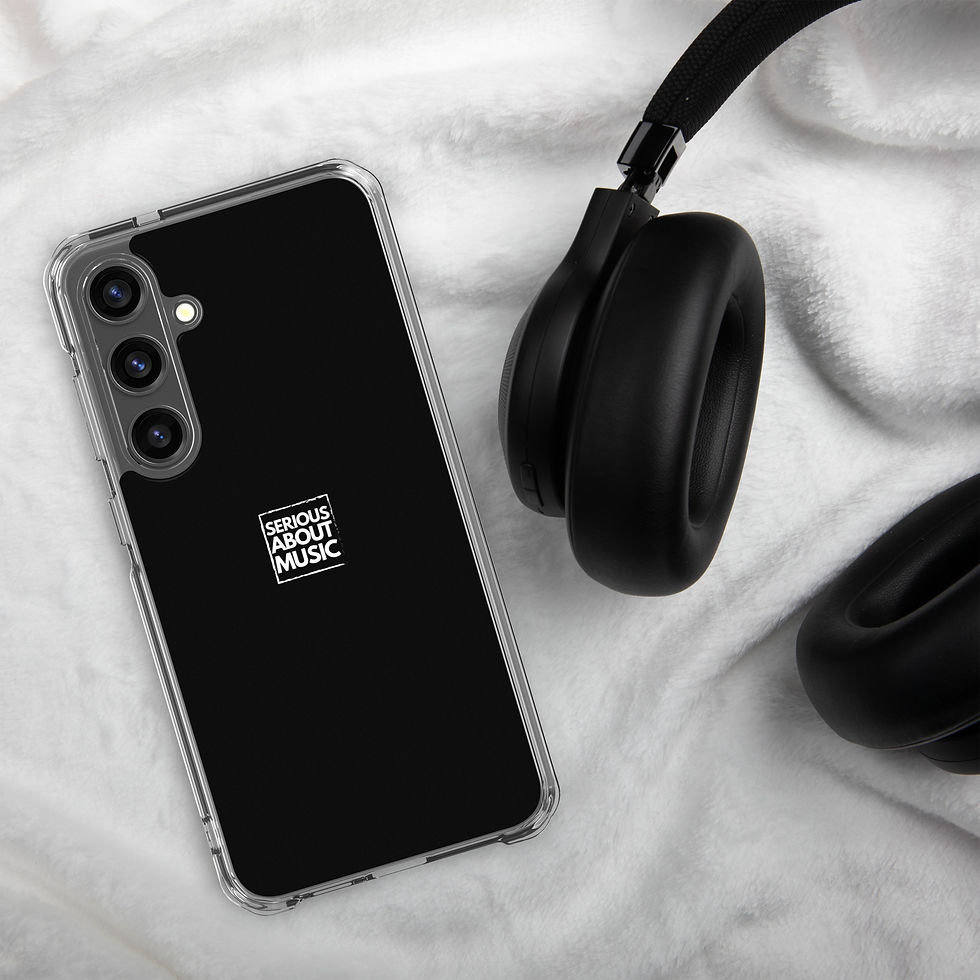 Thumbnail: 'Serious About Music' Clear Case for Samsung®