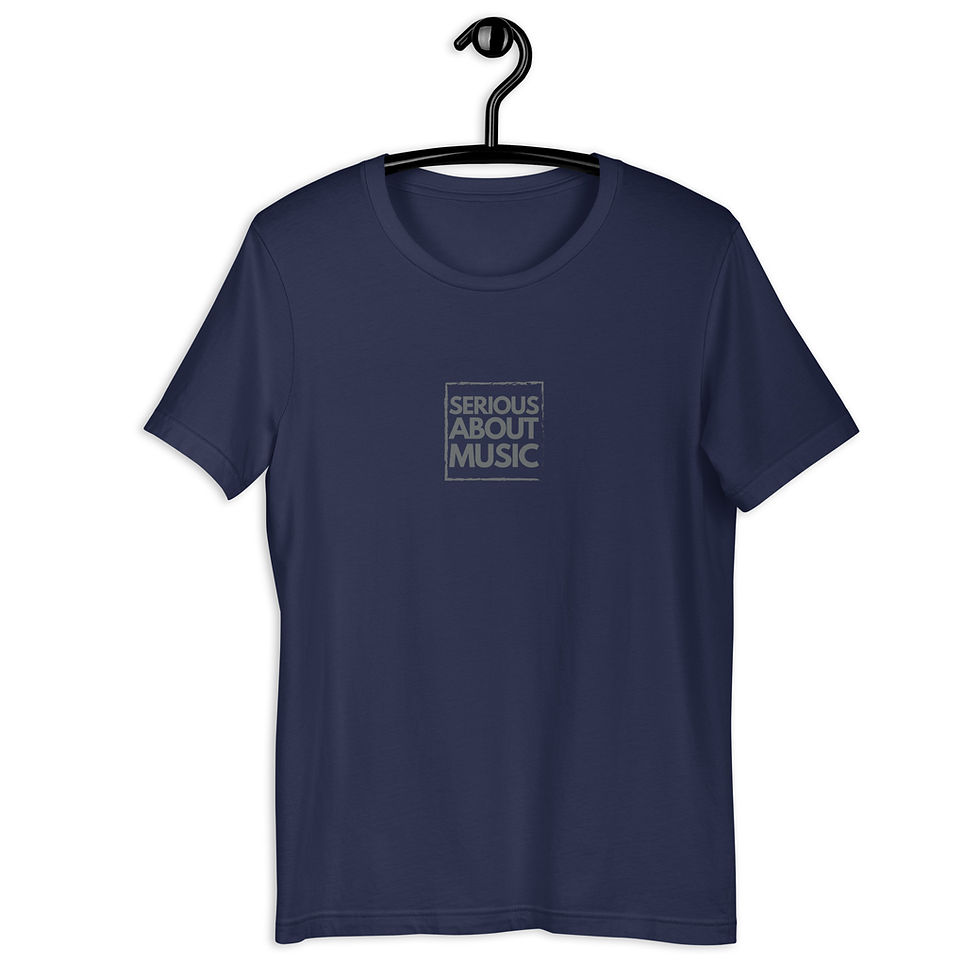 Thumbnail: 'Serious About Music' Unisex t-shirt