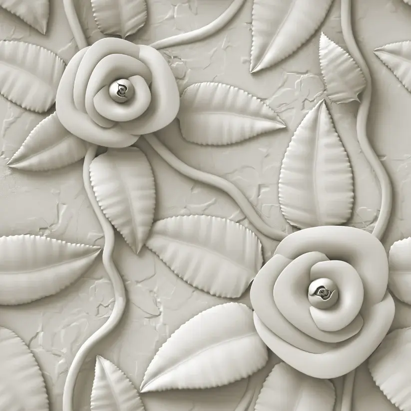 White Flower Tissue Papers