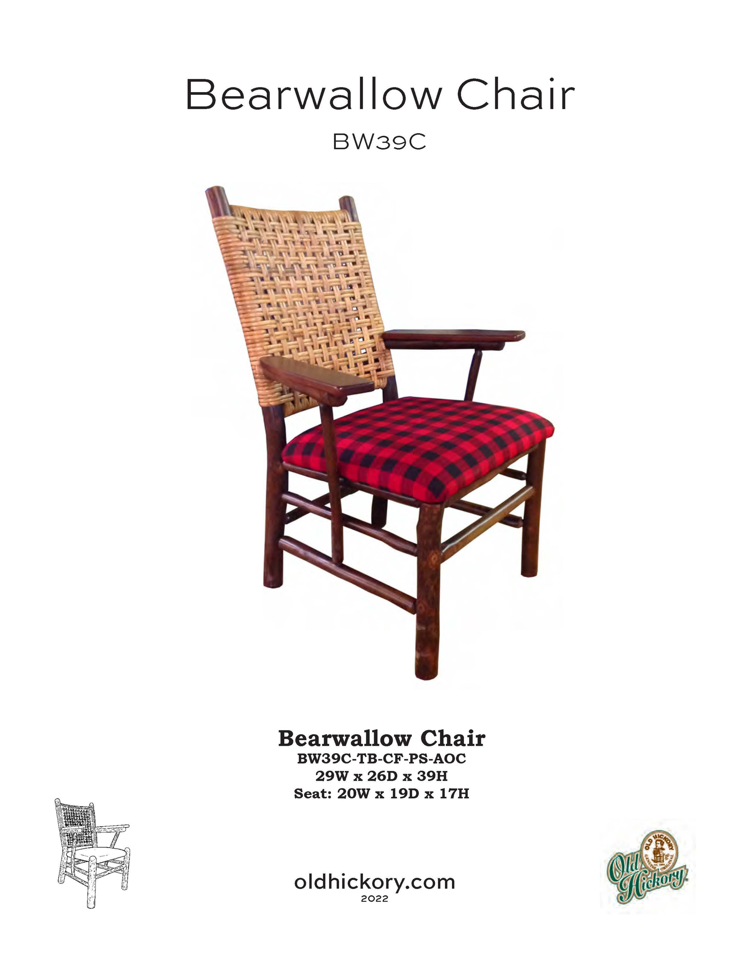 Bearwallow Arm Chair - BW39C