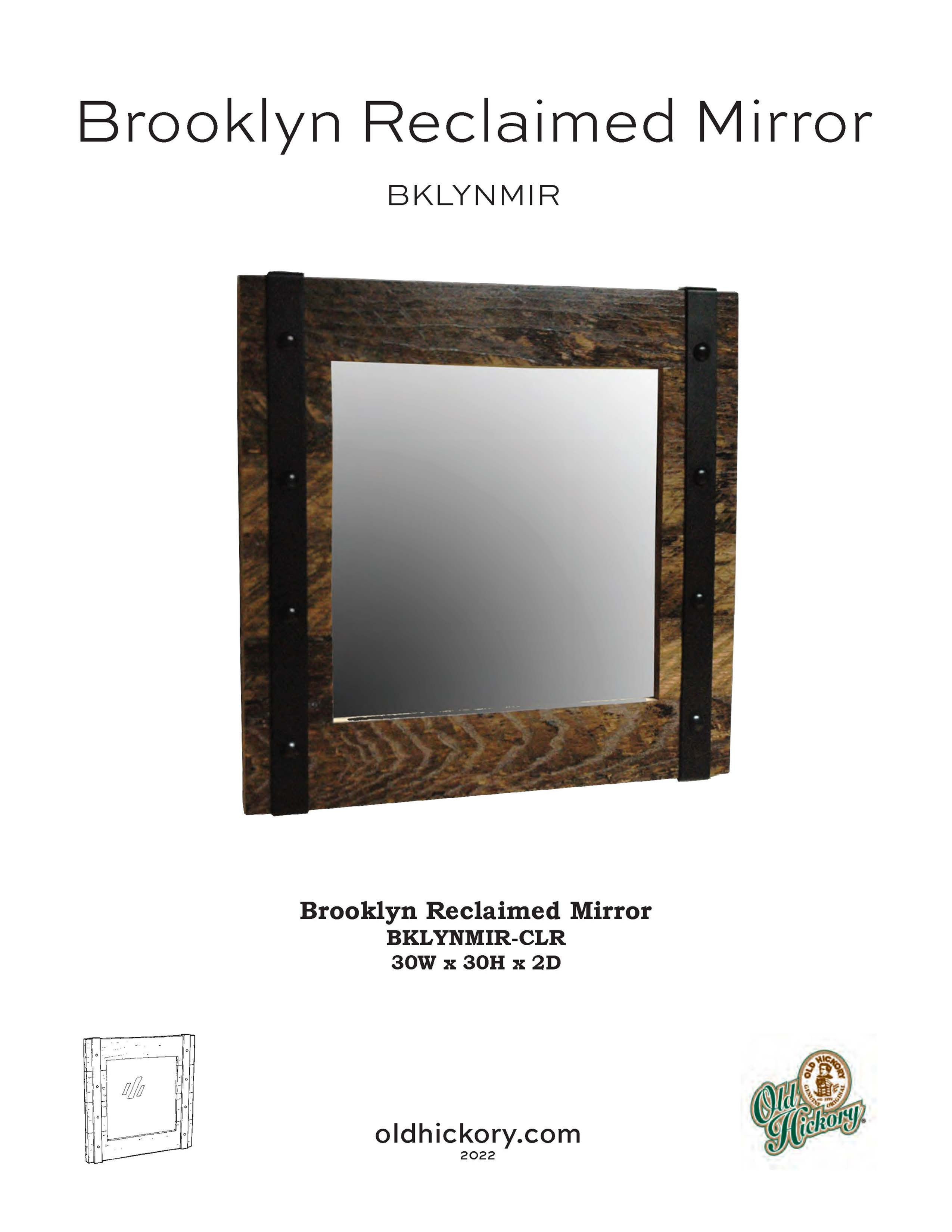 Brooklyn Reclaimed Mirror - BKLYNMIR
