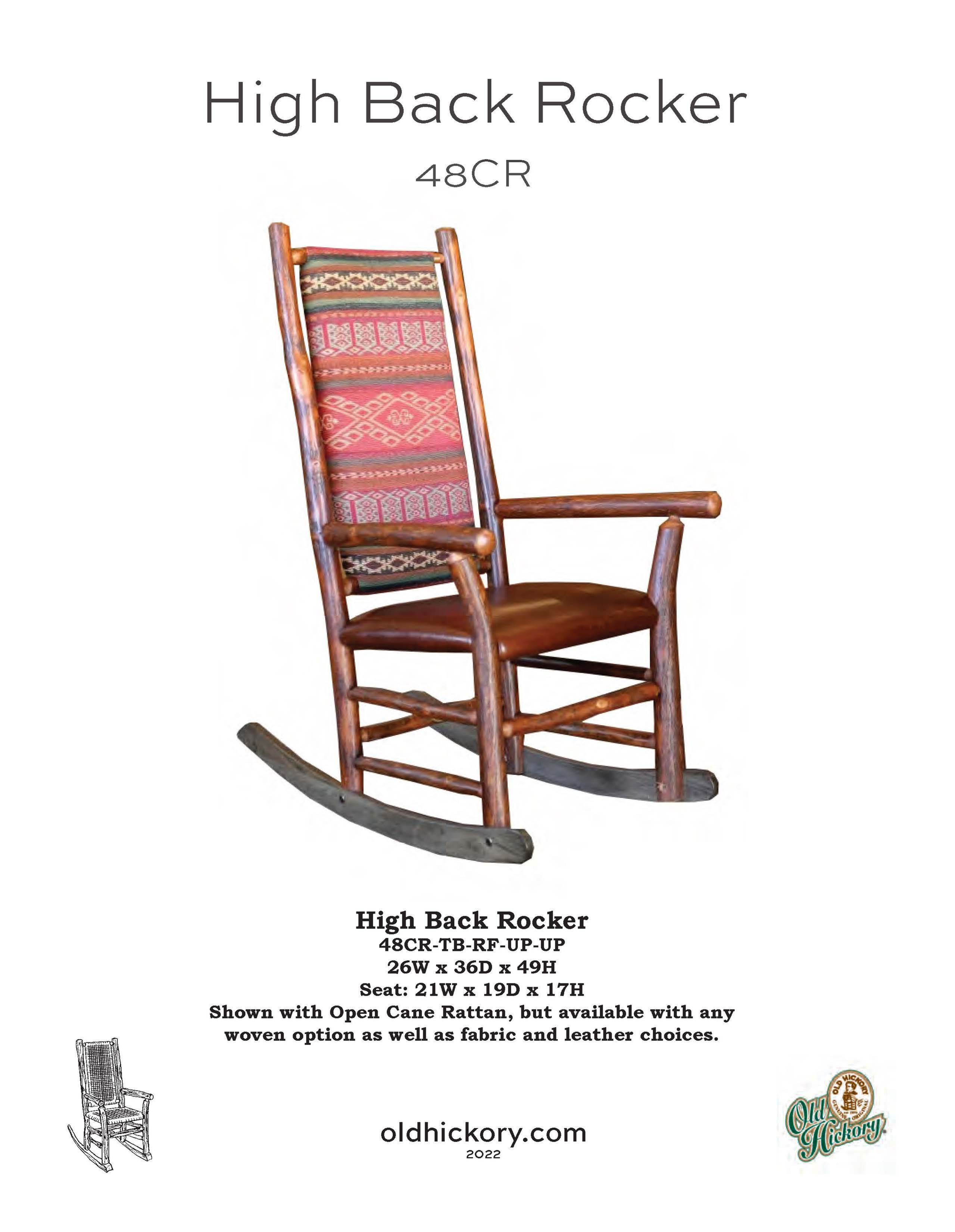 High Back Rocker - 48CR