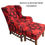 Thumbnail: Wingback Chair & Ottoman - WCH101/WCH109