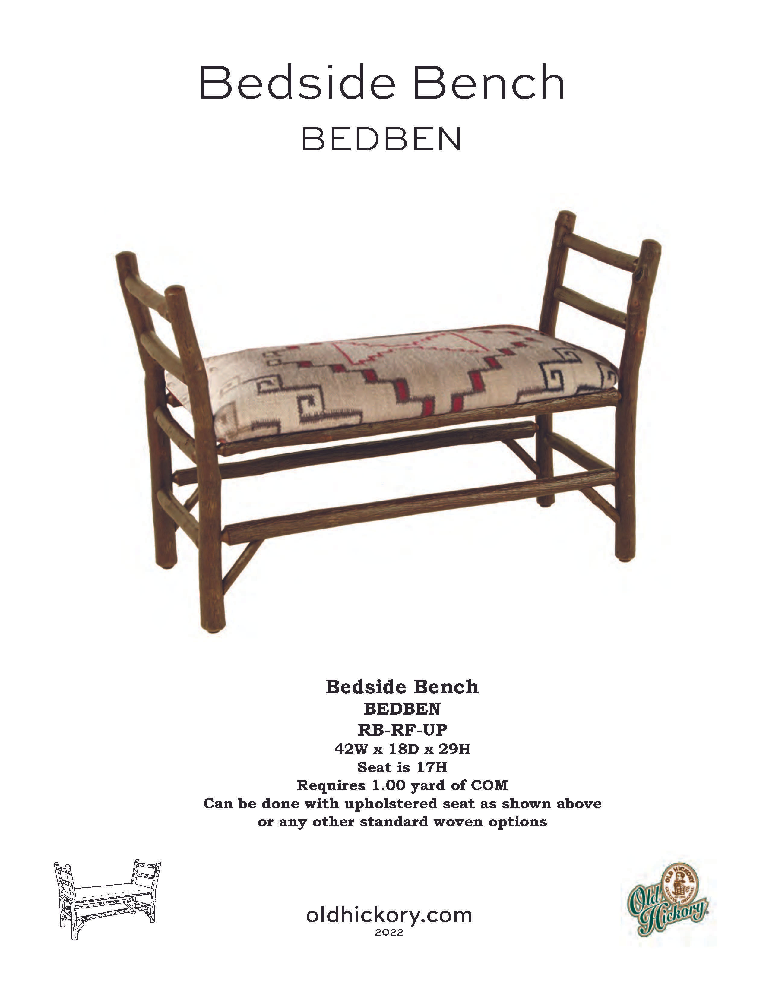 Bedside Bench - BEDBEN