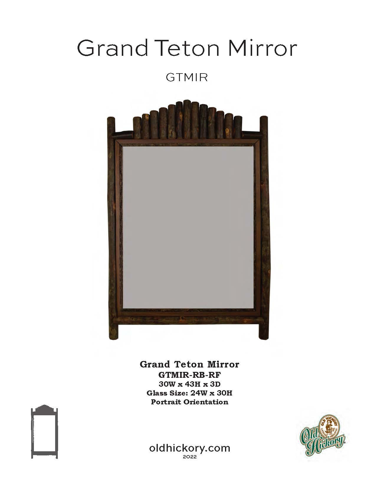 Grand Teton Mirror - GTMIR