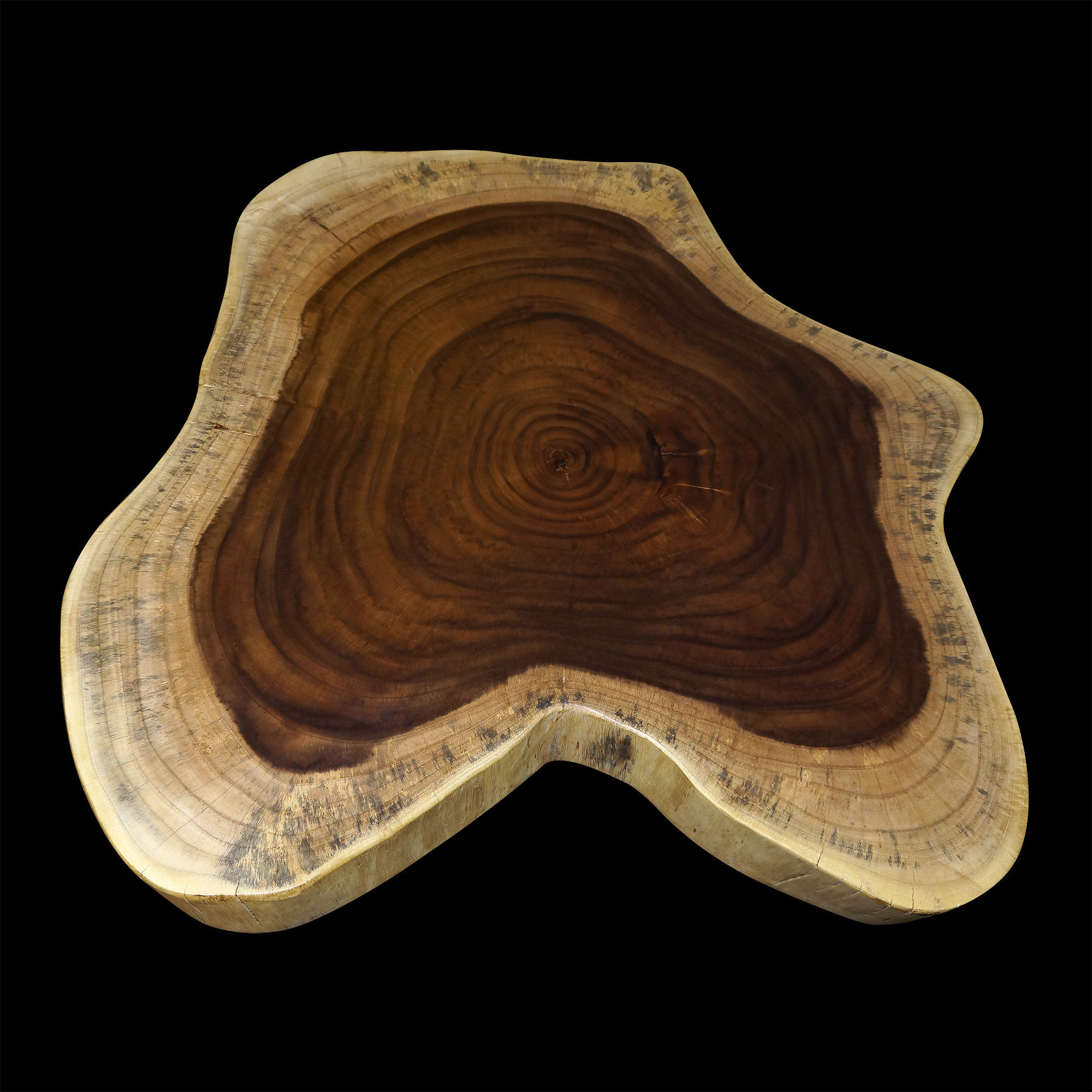 Suar wood organic slab 45"x 35"x 4"