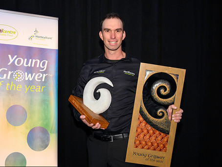 Nelson’s Jono Sutton wins 2019 Young Grower of the Year