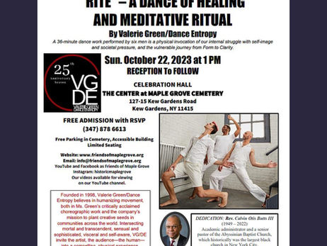 "Rite" - A Dance of Healing and Meditative Ritual