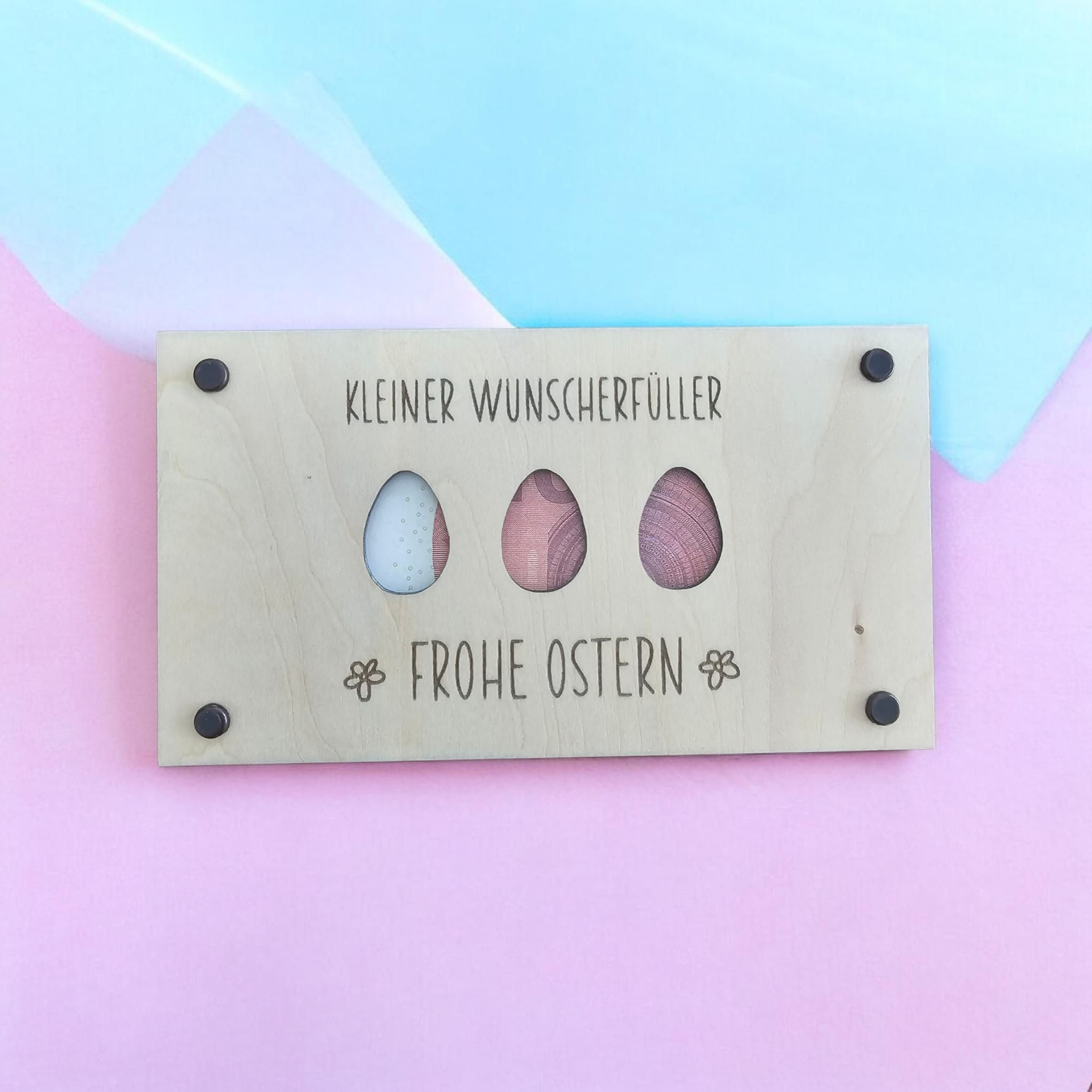 Geldgeschenk Wunscherfüller Ostern 