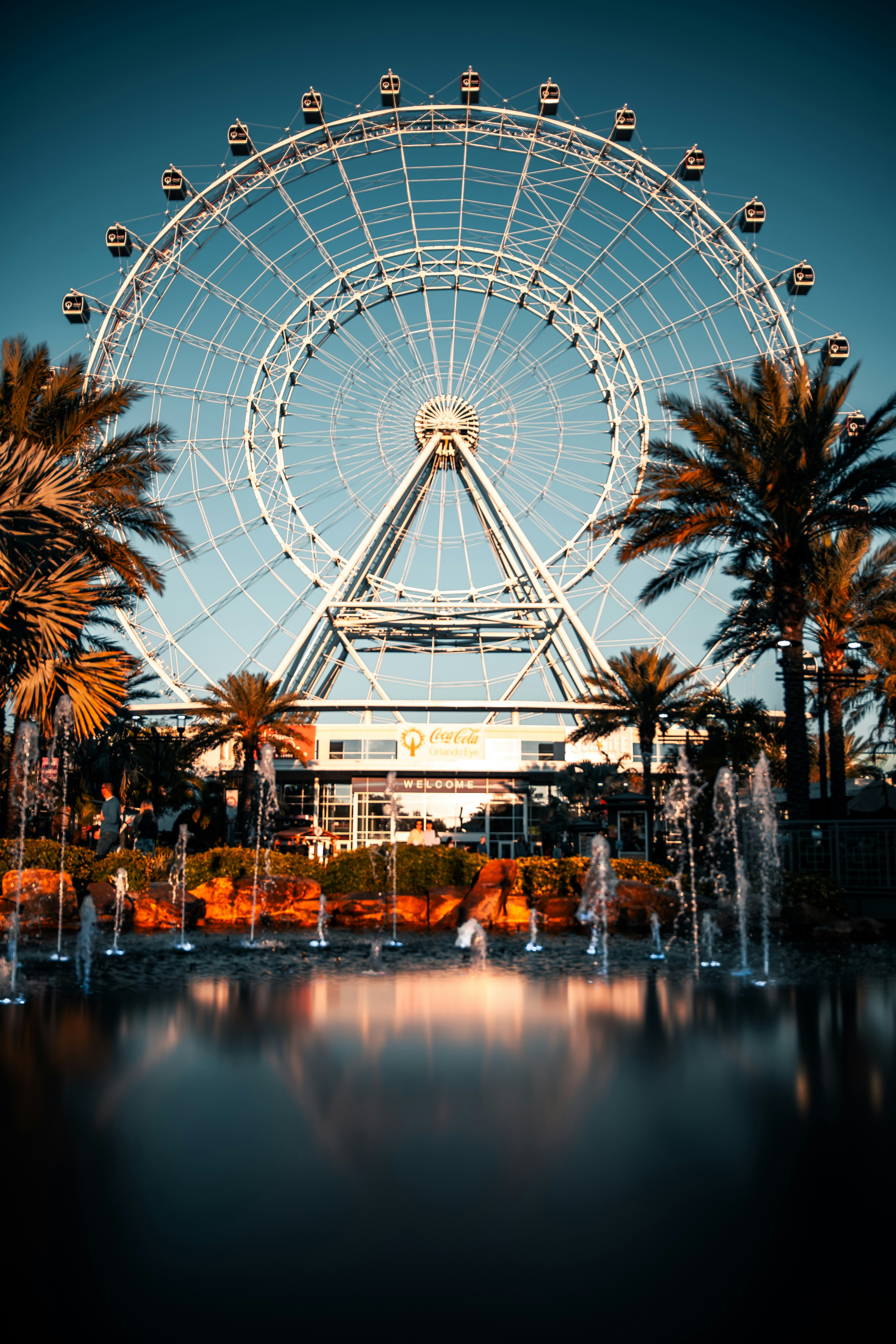 The Orlando Eye observation wheel in Orlando, Florida