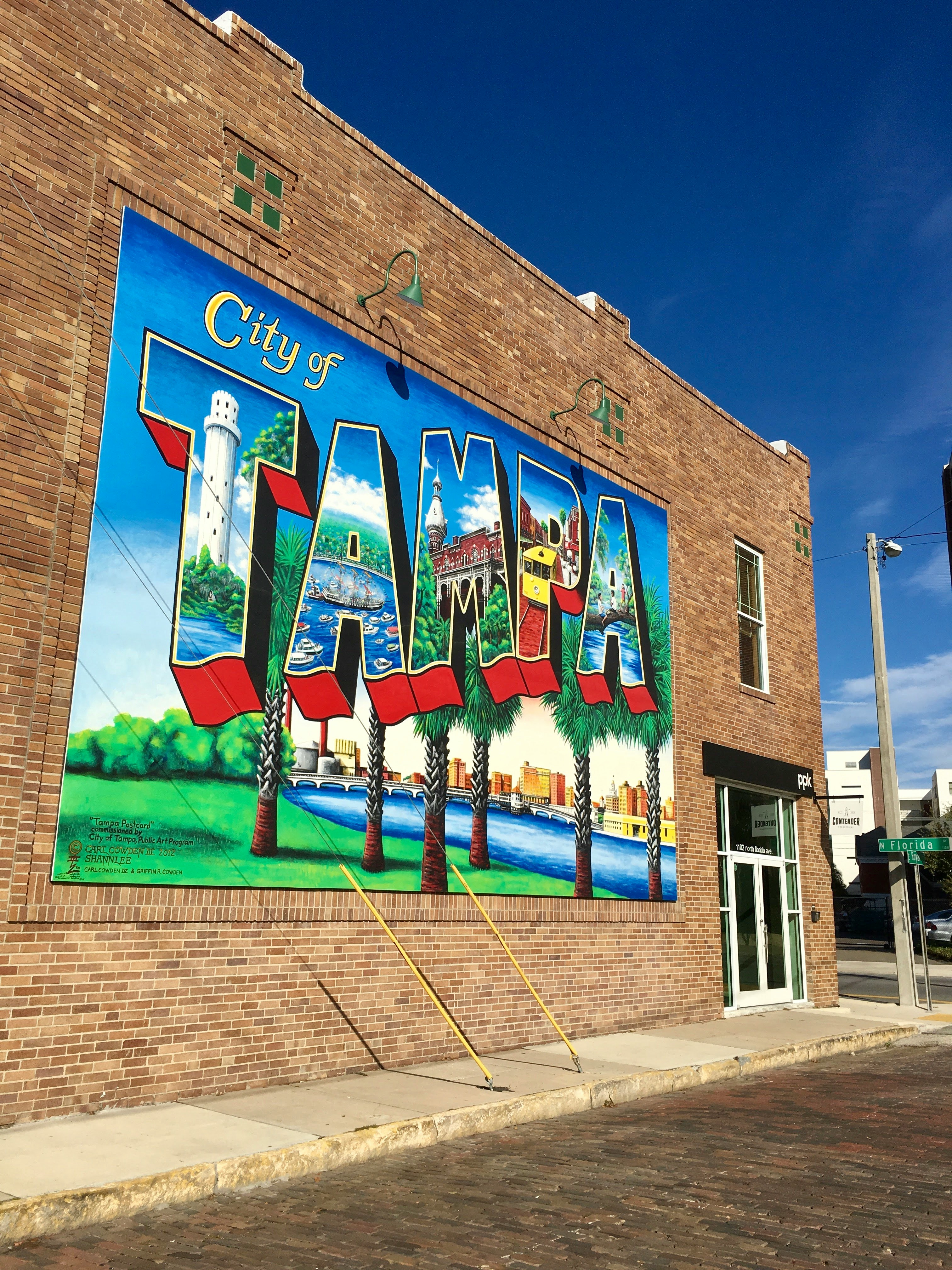 A mural in Tampa, Florida