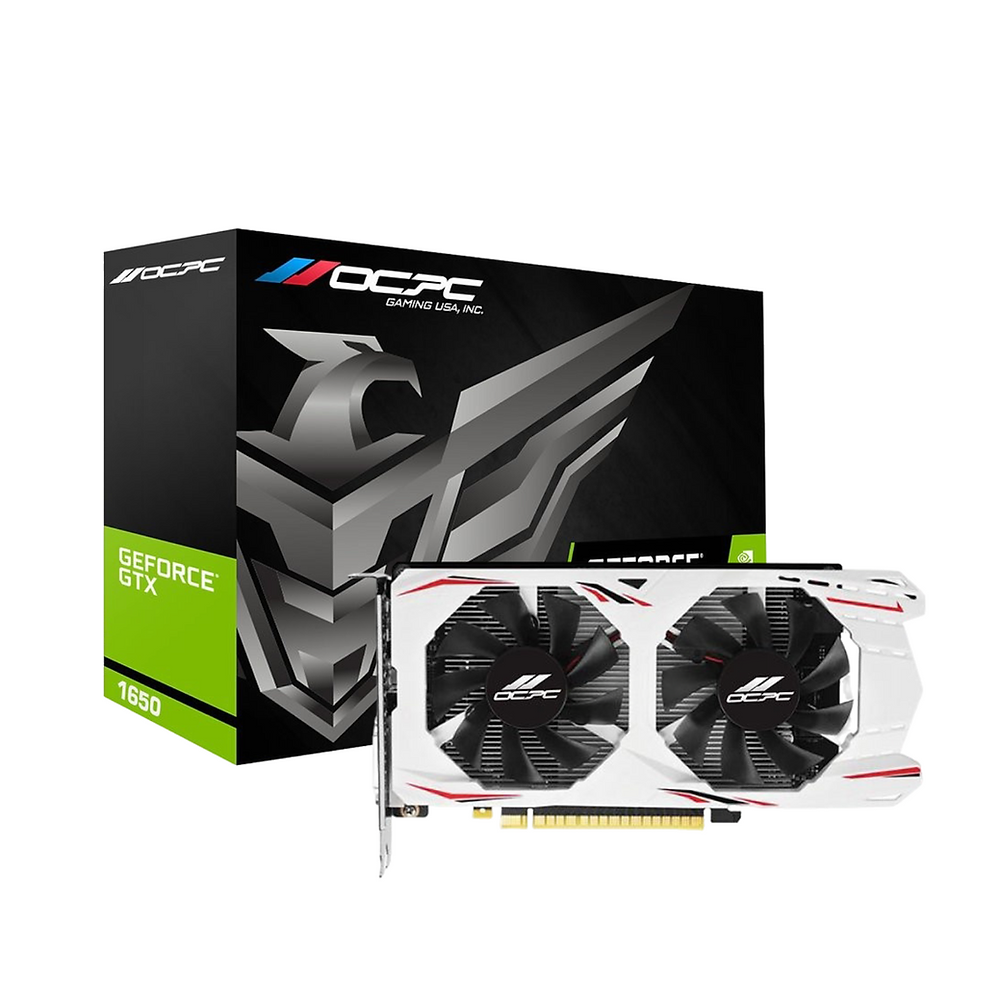 GTX 1650 4GB GDDR6 XE WHITE | OCPC GAMING USA INC