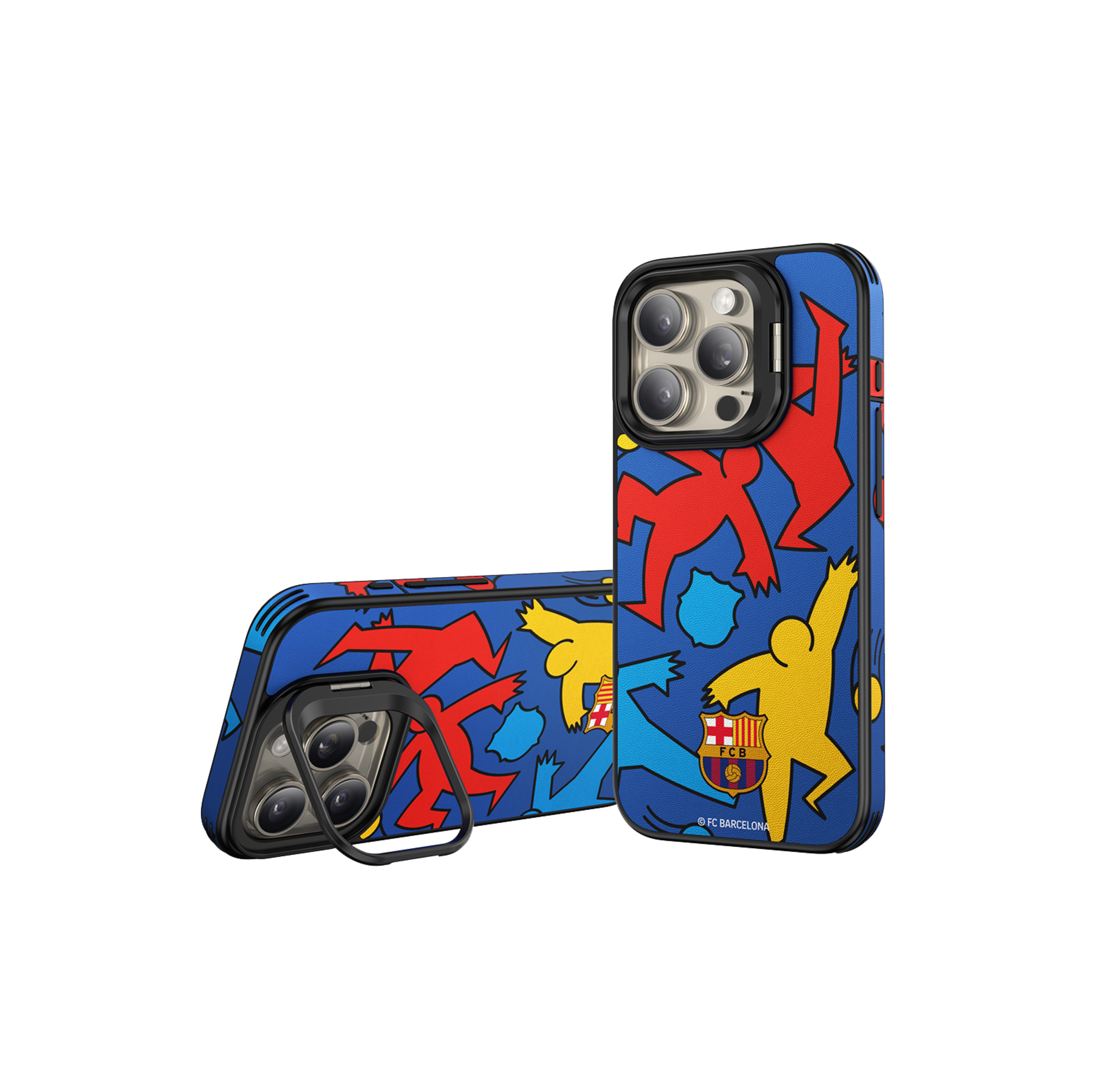 FCB Iphone Case Magnetic IP15 Pro SP with stand frame