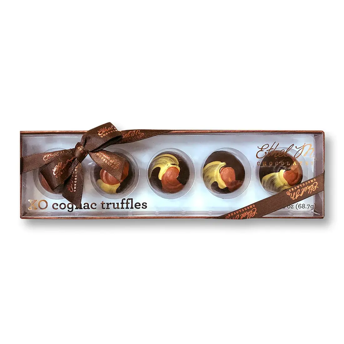 REMY MARTIN XO COGNAC TRUFFLES, 5-PIECE PREMIUM CHOCOLATE SAMPLER