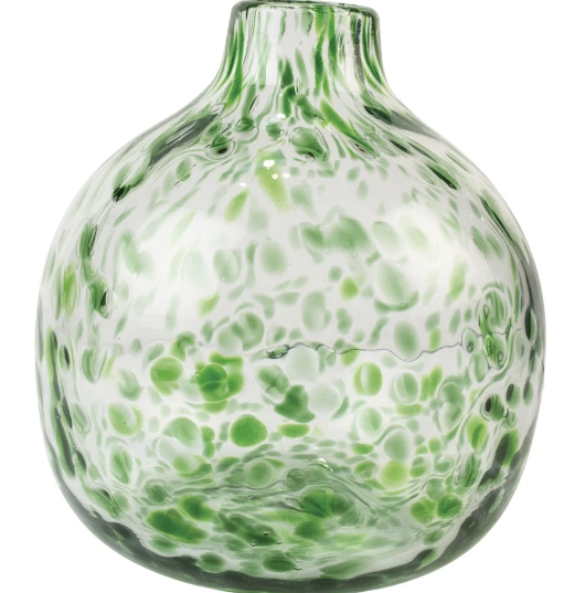 Thumbnail: Glass Vase Leopard Green
