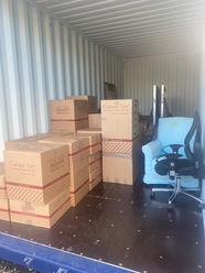 furniture inside a storage unit