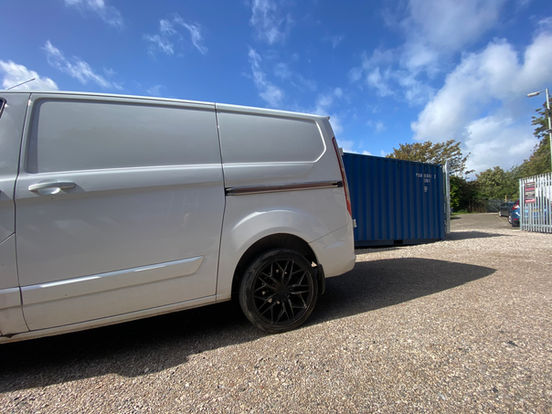 van on storage depot