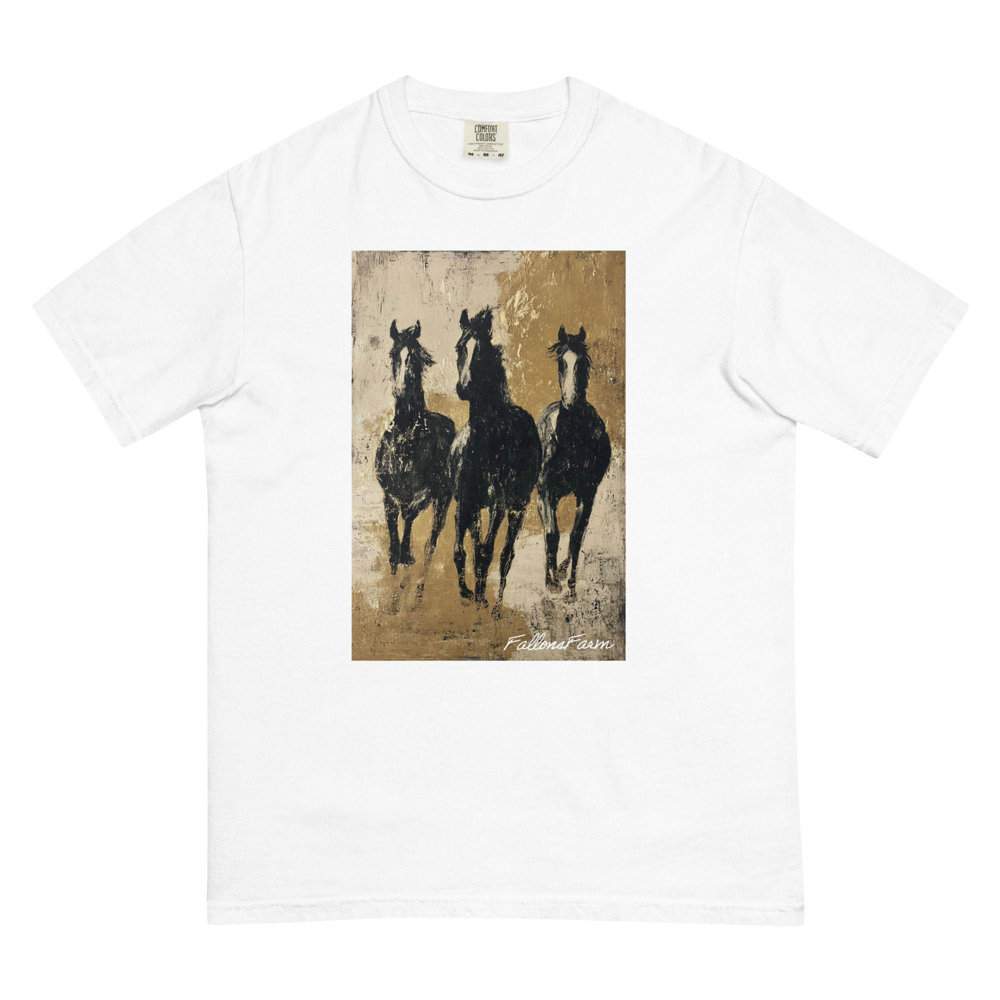 Painted Horse Unisex garment-dyed heavyweight t-shirt 