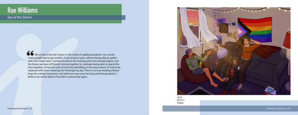 Art + Artist Layout