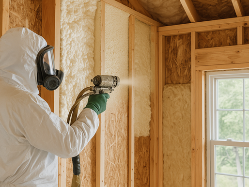 How We Helped a Family with Spray Foam After a House Fire