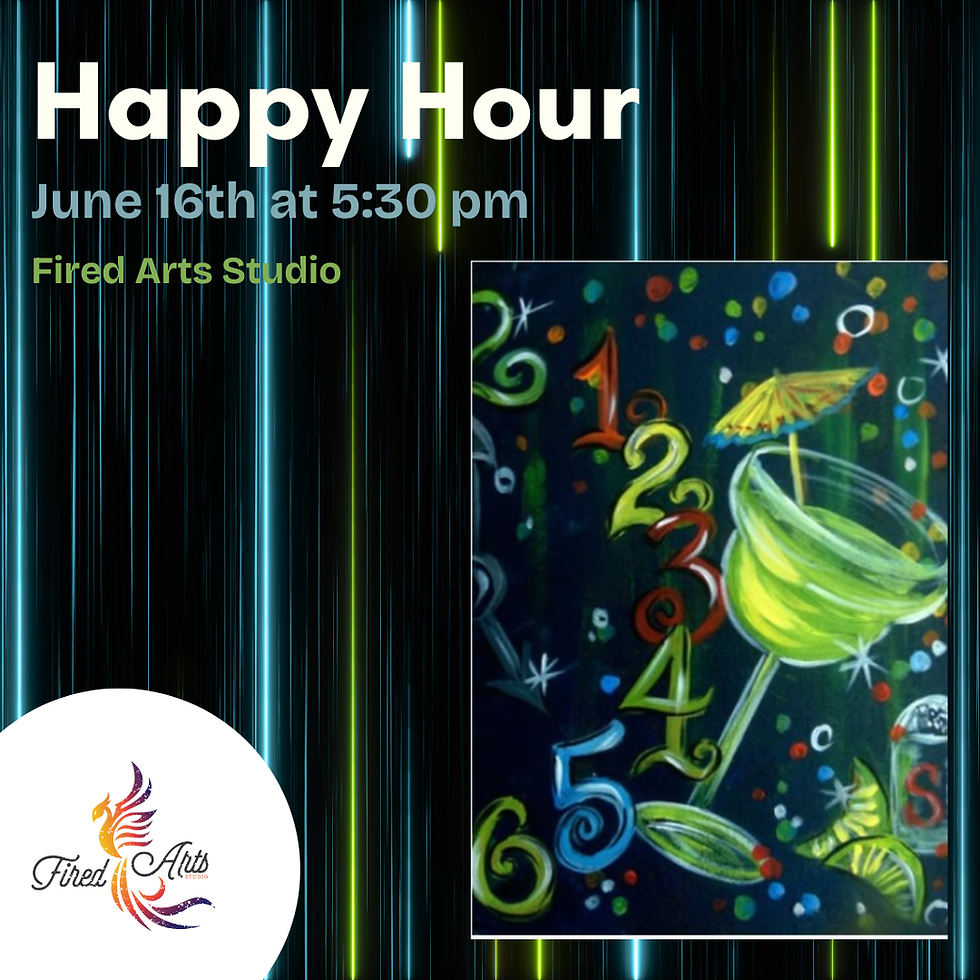 Weekly Canvas Painting Workshop: Happy Hour