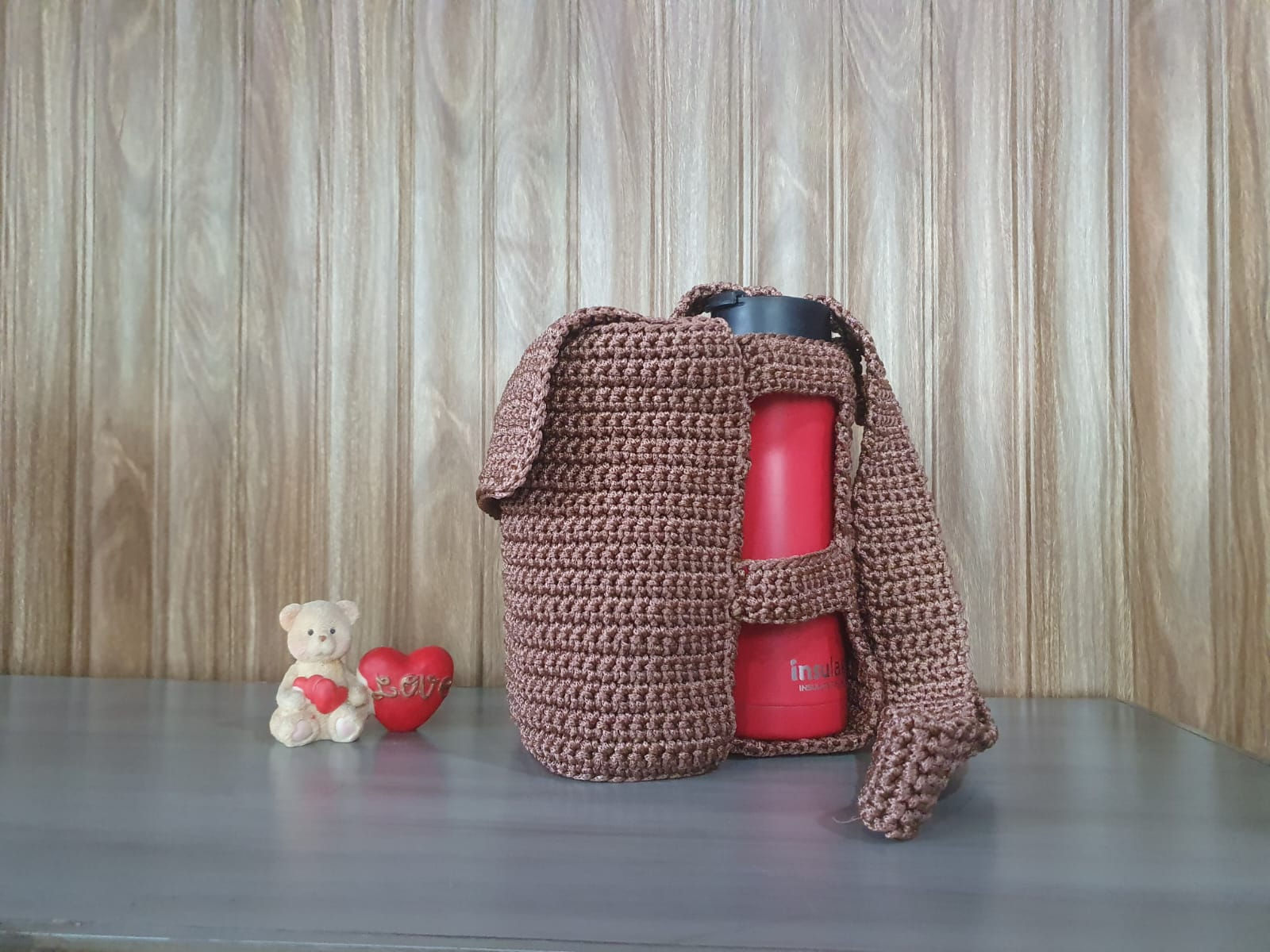 Crochet Crossbody Water Bottle Bag PDF| Crochet Phone Holder Pattern| Easy Bag