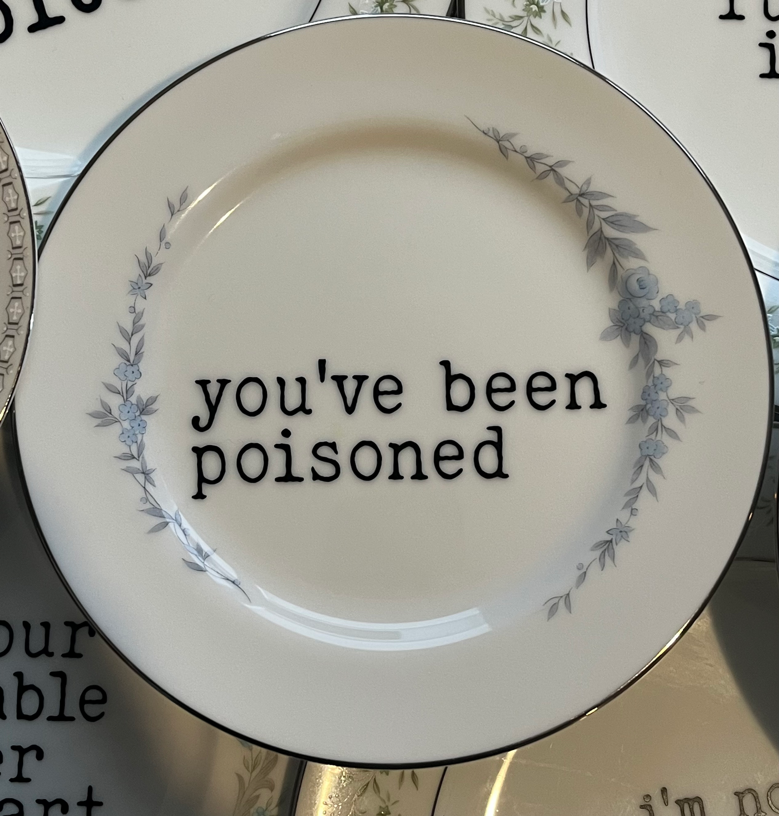 You’ve been poisoned small plate 
