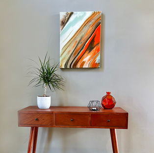 vintage abstract reto art