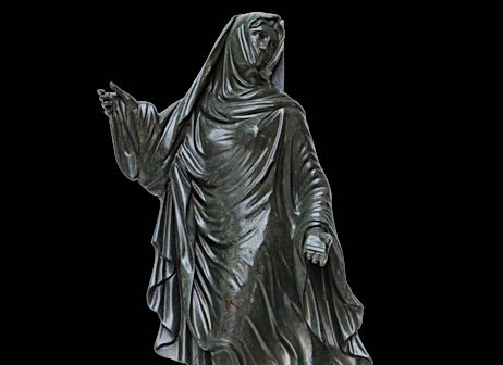 Monumento a Emanuele Filiberto testa di ferro Caval d'brons