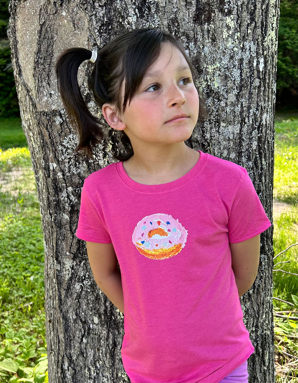 Kids Fluffy Doughnut