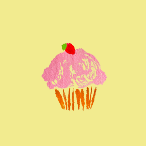 Thumbnail: V-Neck Strawberry Cloud Cupcake