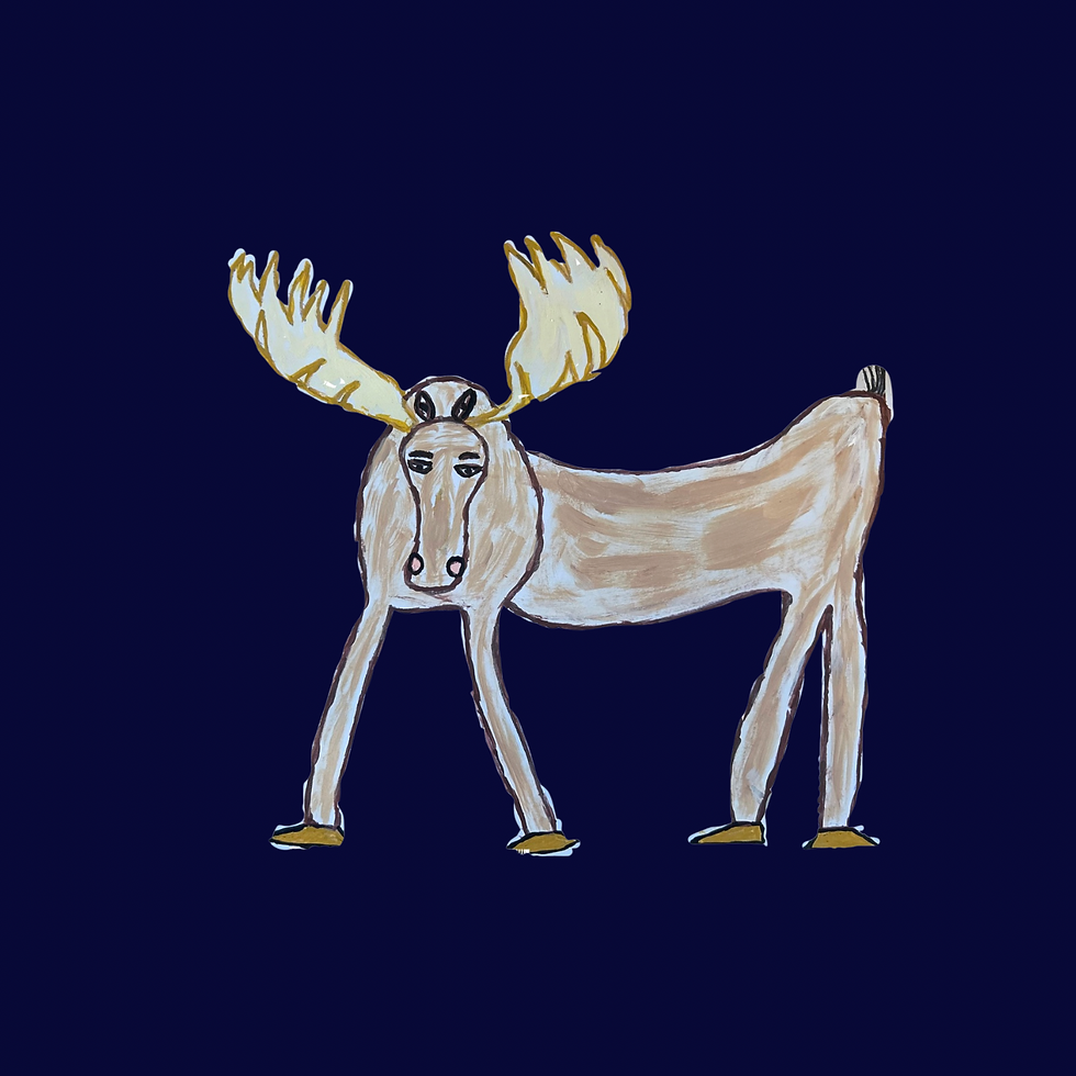 Thumbnail: Men’s Gus the Magnificent Moose T-shirt