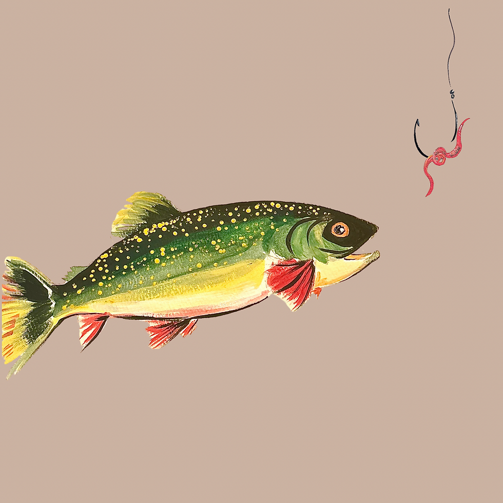 Thumbnail: Kids Cotton Canvas Gone Fishin’ Hat