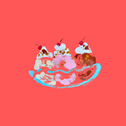 Thumbnail: Sundae on Sunday Canvas Messenger Bag