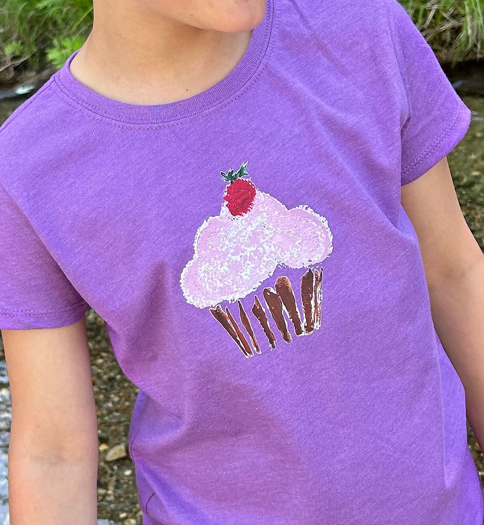 Kids Raspberry Delight Cupcake